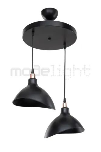 Siyah Sarkıt Avize Yatak Odası Salon Mutfak Koridor Lamba - Siyah-2li - AG LIGHTDESIGN (1)