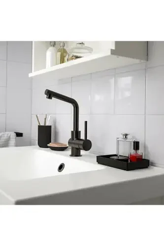 Skogsviken 2 Adet Banyo Tepsisi, Siyah - 3