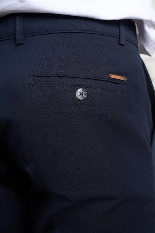 Siyah Slim Fit Dar Kesim Yan Cep Bağcıklı Jogger Erkek Pantolon - K.Siyah - 4