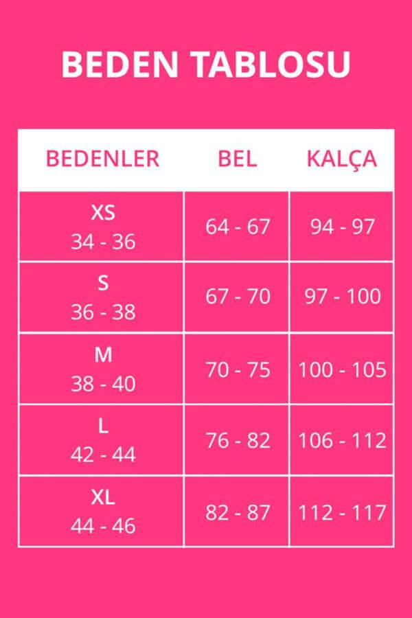 Siyah Toparlayıcı Yüksek Bel Kadın Spor Tayt - 14