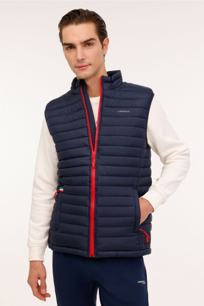 Size ML, 4PR Navy Blue Men's Vest, BRT VEST - 1