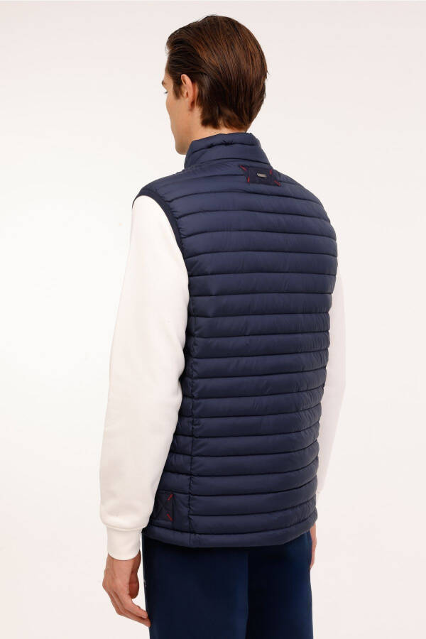 Size ML, 4PR Navy Blue Men's Vest, BRT VEST - 2