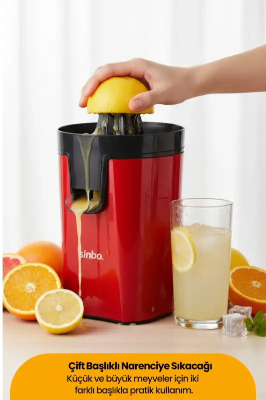 SJ-3145 Portakal Limon Narenciye Sıkacağı 25W - 3