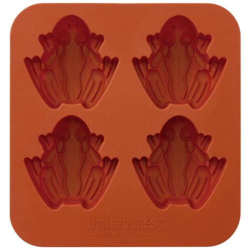 Skater SLM4-A Silicone Yakiyaki Mini Madeleine Mold Cake Mold 4 Serves Wizarding World Frog Chocolate Harry Potter - 1