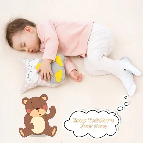 SkiBeaut 12 Pairs Toddler Non Slip Kid Boy Girl Socks with Grips, Toddlers Child Anti Skid Sticky Gripper Socks 1-7 Years Old - 6