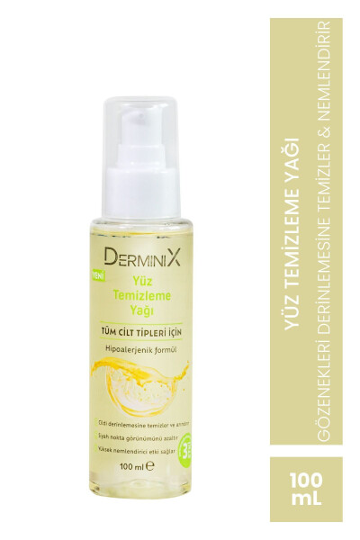 Skin Revitalizing and Purifying Cleansing Oil - DERMINIX