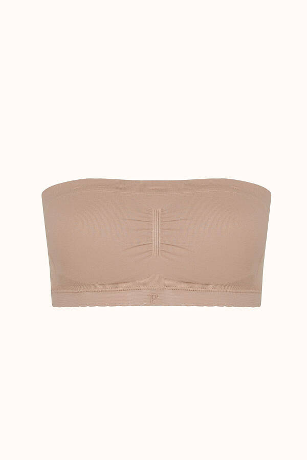 Skin Tone Nu Basic Strapless Push-Up Bra - 11