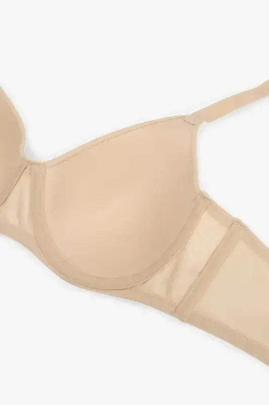 Skin Tone Plus Size Marvel Push-Up Underwire Padded Bra - 5