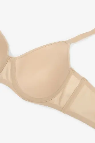 Skin Tone Plus Size Marvel Push-Up Underwire Padded Bra - 5