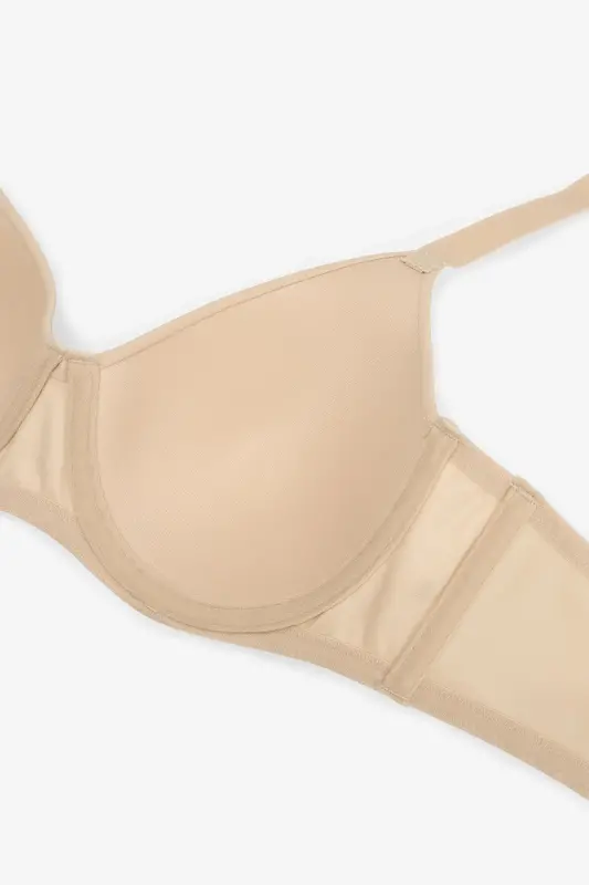 Skin Tone Plus Size Marvel Push-Up Underwire Padded Bra - 5