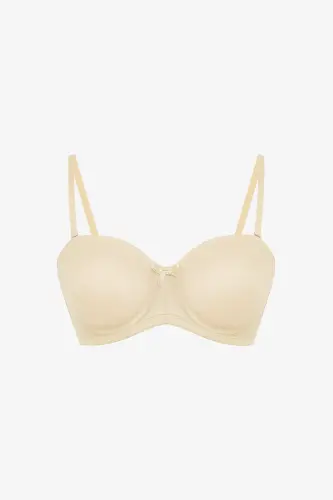 Skin Tone Shaping Underwire Non-Padded Lotus Bra - 7