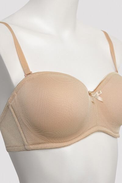 Skin Tone Shaping Underwire Non-Padded Lotus Bra - 15