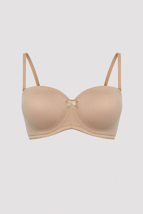 Skin Tone Shaping Underwire Non-Padded Lotus Bra - 9