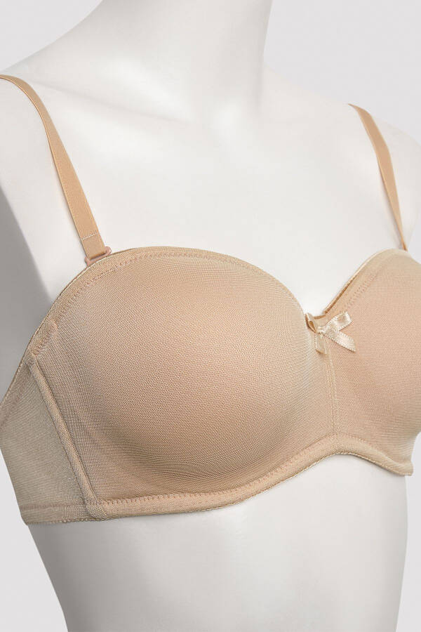 Skin Tone Shaping Underwire Non-Padded Lotus Bra - 10