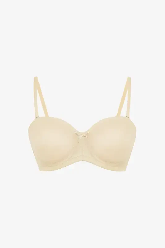Skin Tone Shaping Underwire Non-Padded Lotus Bra - 6