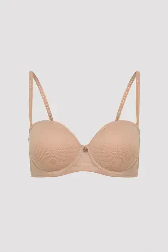Skin Tone Supportive Pop Up Padded Bra - 6