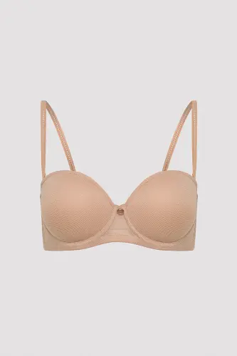 Skin Tone Supportive Pop Up Padded Bra - 6