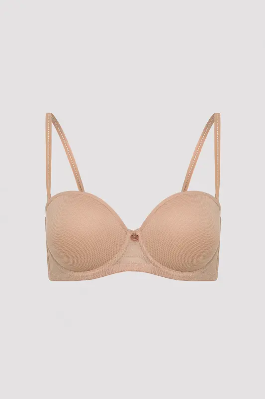Skin Tone Supportive Pop Up Padded Bra - 6
