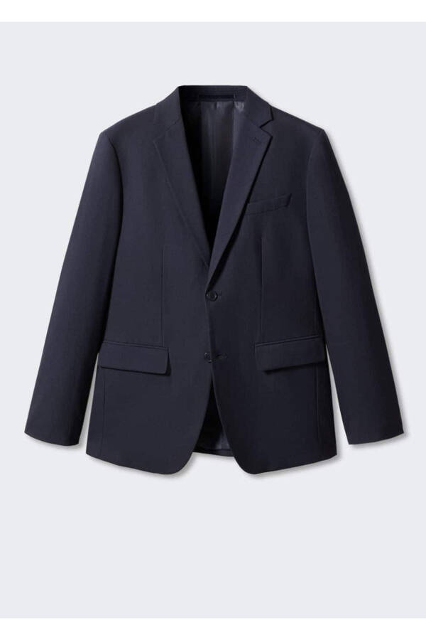 Skinny-Fit Blazer Jacket in Stretch - 3