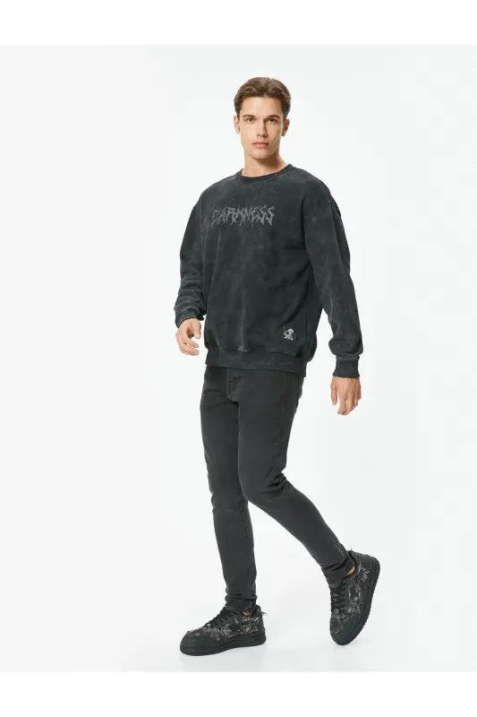 Skinny Fit Jeans - Michael Jean-Anthracite - KOTON