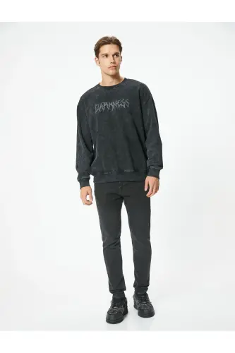 Skinny Fit Jeans - Michael Jean-Anthracite - KOTON (1)