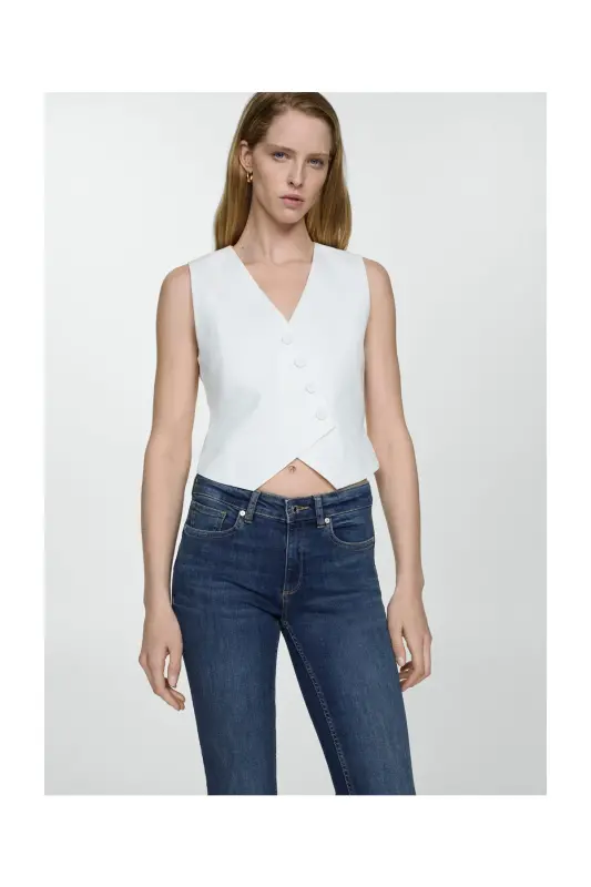 Skinny push-up jeans-Dark Blue - 6