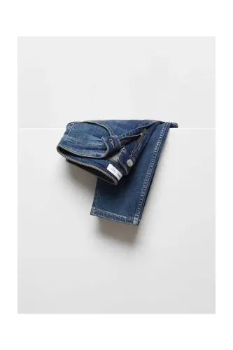 Skinny push-up jeans-Dark Blue - 12