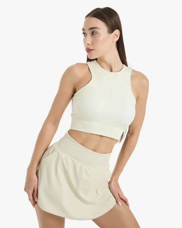 Skort (Skirt Shorts) - WHITE - 5