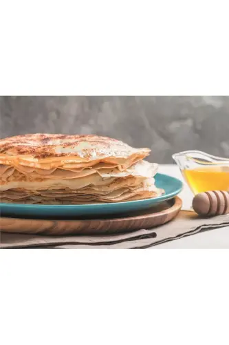 Сковорода для блинов из титана 6x Excellence с индукционным дном - 25 см - 8