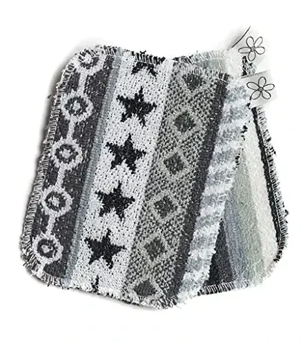 Skoy Bundle, 2-Pack Skoy Scrub, and 4-Pack Skoy Swedish Dishcloth, Reusable Cleaning Products for Kitchen and Household, Planet-Friendly, Dishwasher Safe Soft Scrub, Monochromatic Colors - SKOY (1)