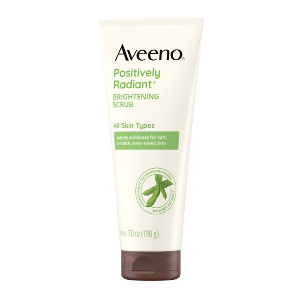 Скраб для лица Aveeno Positively Radiant Brightening & Exfoliating, 7 унций - 9