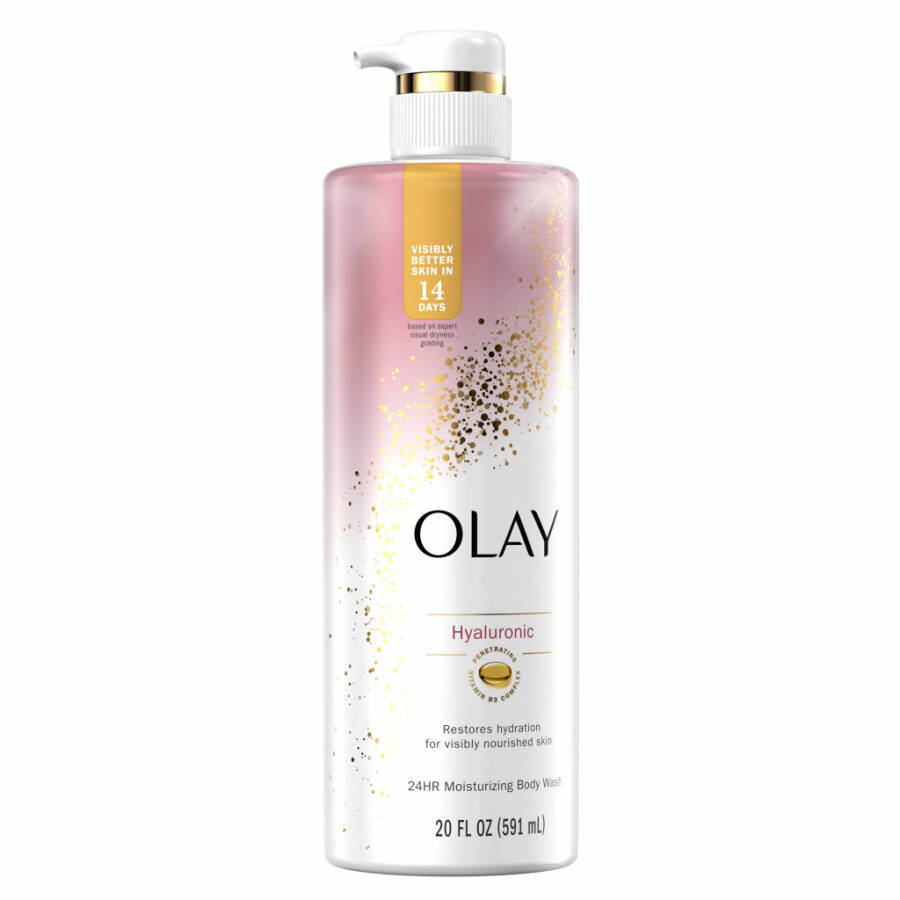 Скраб для тела от Olay Nourishing для женщин, с гиалуроновой кислотой, 20 жидких унций - 11