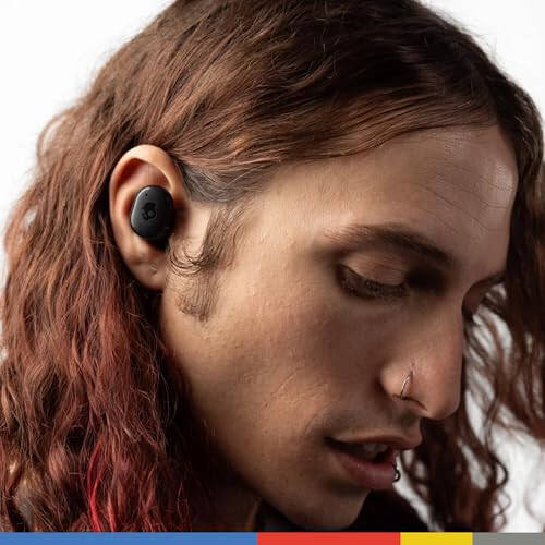 Skullcandy Grind Fuel Simsiz Quloq ichki Quloqchinlar, Simsiz Zaryadlash, 40 soat Batareya, Skull-iQ, Alexa bilan ishlash, Mikrofon, iPhone Android va Bluetooth Qurilmalari bilan ishlash - Haqiqiy Qora/To'q sariq - 6