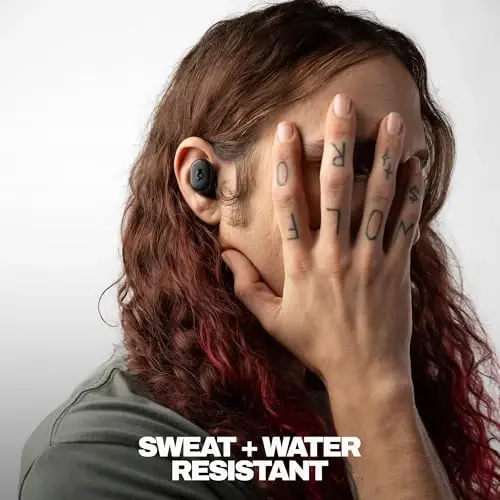 Skullcandy Grind simsiz quloqchinlar, Bluetooth quloqchinlar, 40 soatgacha batareya, shovqinni izolyatsiya qiluvchi moslashuv, iPhone Android uchun mikrofon, Skull-iQ ilovasi orqali sozlanishi - True Black - 2