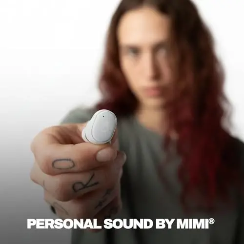 Skullcandy Grind Wireless Earbuds, Bluetooth quloqchinlar, 40 soatgacha batareya, shovqinni izolyatsiya qiluvchi moslama, iPhone Android uchun mikrofon, Skull-iQ ilovasi orqali sozlanishi - Ochiq kulrang/ko'k - 4