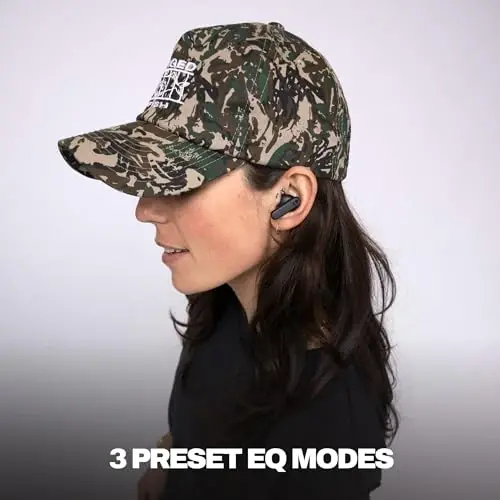 Skullcandy Smokin' Buds Quloq ichiga kiyiladigan Simsiz Quloqchinlar, 20 soatlik Batareya, 50% Qayta Tiklangan Plastik, Mikrofon, iPhone Android va Bluetooth Qurilmalari bilan Ishlaydi - Qora - 5