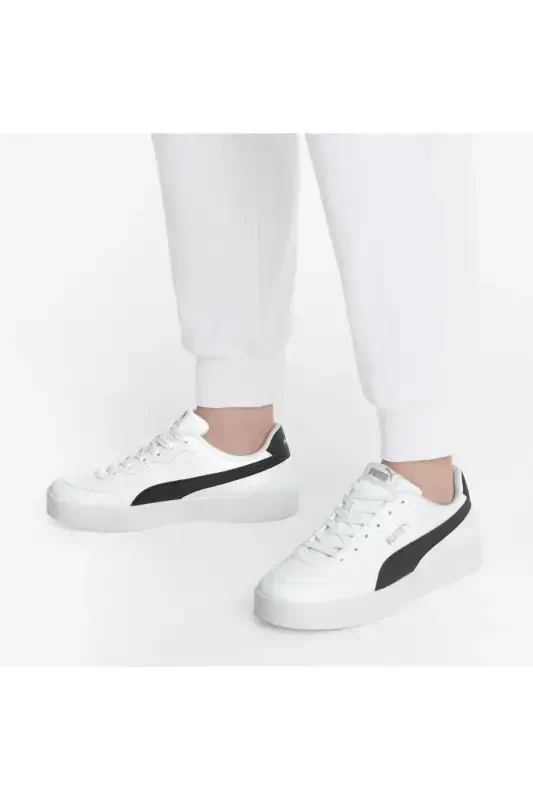 Skye Clean Oq Ayollar Kundalik Poyabzali 38014704-Puma White - 7