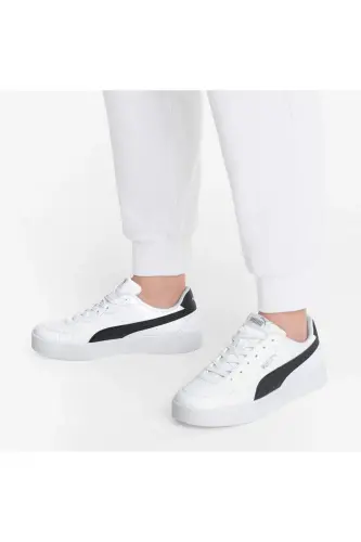 Skye Clean Oq Ayollar Kundalik Poyabzali 38014704-Puma White - PUMA (1)