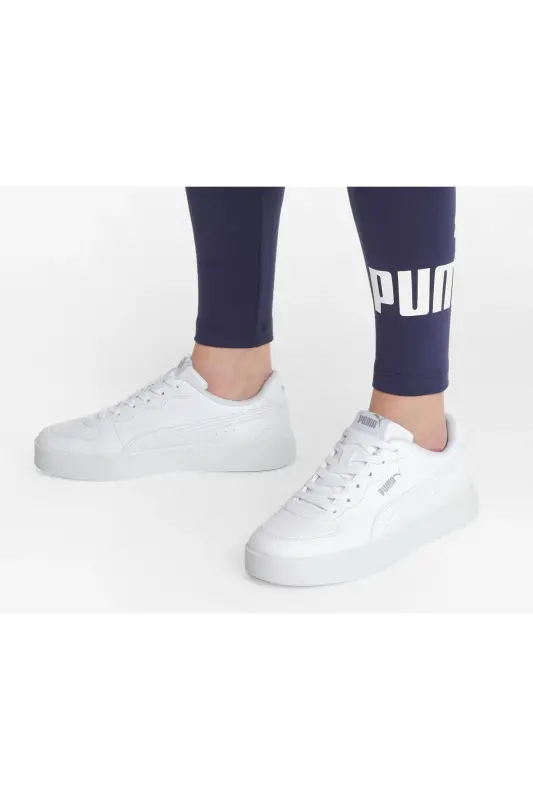 Skye Clean Unisex Günlük Ayakkabı Sneaker Beyaz-Beyaz//38014702 - 2