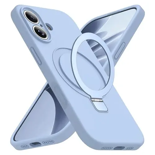 SKYLMW Case for iPhone 17 with Stand,6.3
