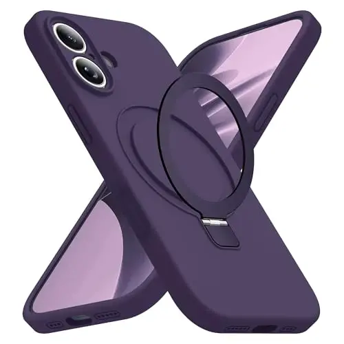 SKYLMW Case for iPhone 17 with Stand,6.3