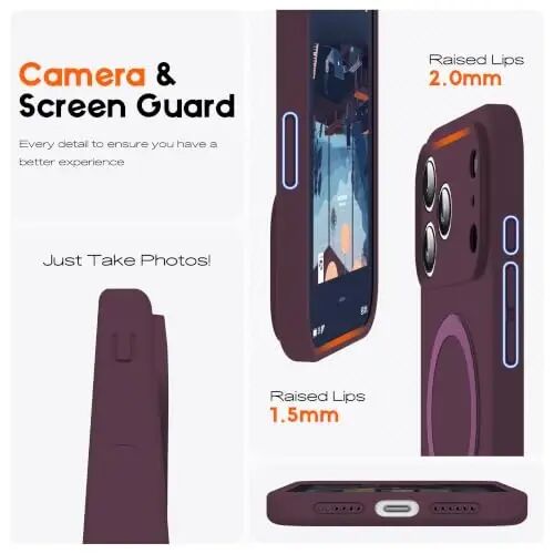SKYLMW Case for iPhone 18 Pro with Stand,6.3