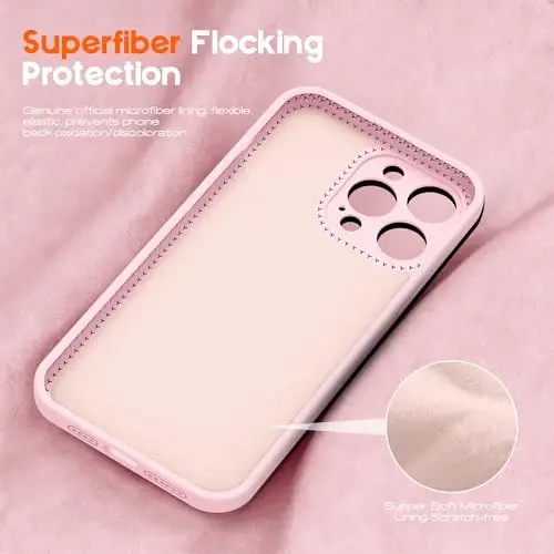 SKYLMW Compatible with iPhone 14 Pro Max Case with Magnetic Invisible Stand [Compatible with Mag-Safe][Cute Aesthetic Striped Pattern] Silicone 14 Pro Max Case for Women Men 6.7
