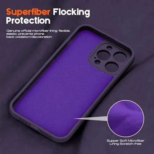 SKYLMW Compatible with iPhone 15 Pro Case with Magnetic Invisible Stand [Compatible with Mag-Safe][Cute Aesthetic Striped Pattern] Silicone 15 Pro Phone Case for Women Men 6.1
