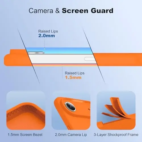 SKYLMW Compatible with iPhone 17 Air Case with Magnetic Invisible Stand Compatible with Mag-Safe Military Drop Tested Shockproof Silicone iPhone Air Phone Cases for Women Men 6.6