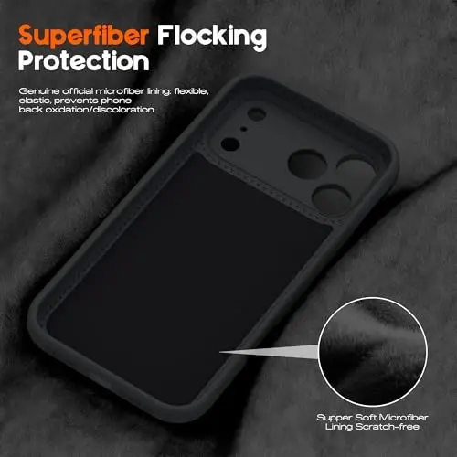 SKYLMW Compatible with iPhone 17 Pro Case with Magnetic Invisible Stand Compatible with Mag-Safe Military Drop Tested Shockproof Silicone iPhone 17 Pro Phone Cases for Women Men 6.3