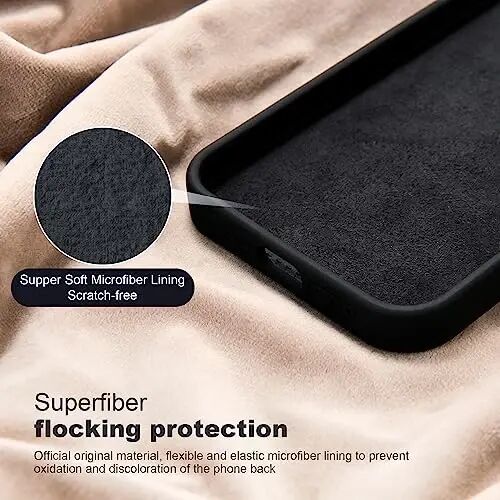 SKYLMW Designed for iPhone 14 Pro Max Case with Magnetic Invisible Stand Compatible with Mag-Safe Military Drop Tested Shockproof Silicone Phone Cases for Women Men 6.7'', Black - 5