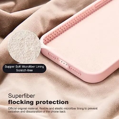 SKYLMW Designed for iPhone 15 Plus Case with Magnetic Invisible Stand Compatible with Mag-Safe Military Drop Tested Shockproof Silicone Phone Cases for Women Men 6.7'', Pink - 5