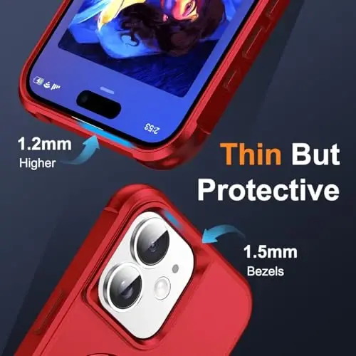 SKYLMW iPhone 12 Case & iPhone 12 Pro Case 6.1