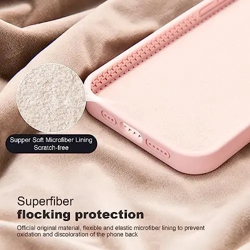 SKYLMW Designed for iPhone 15 Pro Case with Magnetic Invisible Stand Compatible with Mag-Safe Military Drop Tested Shockproof Silicone Phone Cases for Women Men 6.1'', Pink - 5